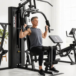 Multigym treningsstasjon for hjemmetrening