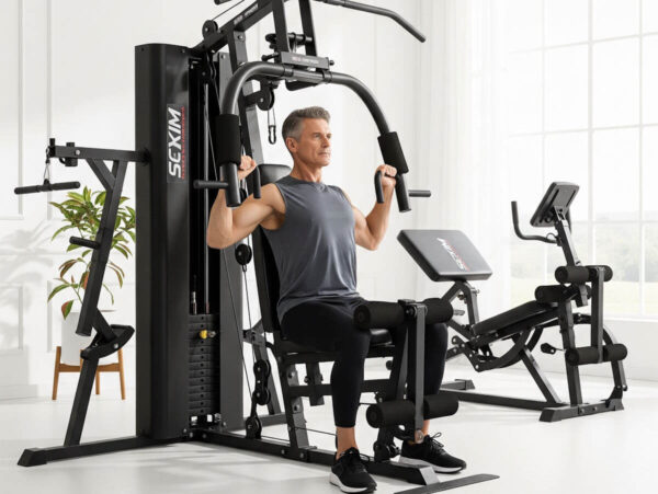 Multigym treningsstasjon for hjemmetrening